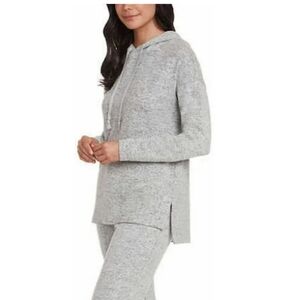 Max and Mia Womens XL Hoodie Heather Gray Soft Sweater Sweatshirt